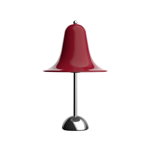 Verpan - Lampe à poser Pantop Ø 23 cm rouge cerise
