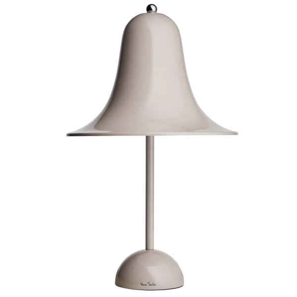 Verpan Lampe de table Pantop Ø23 cm Grey sand