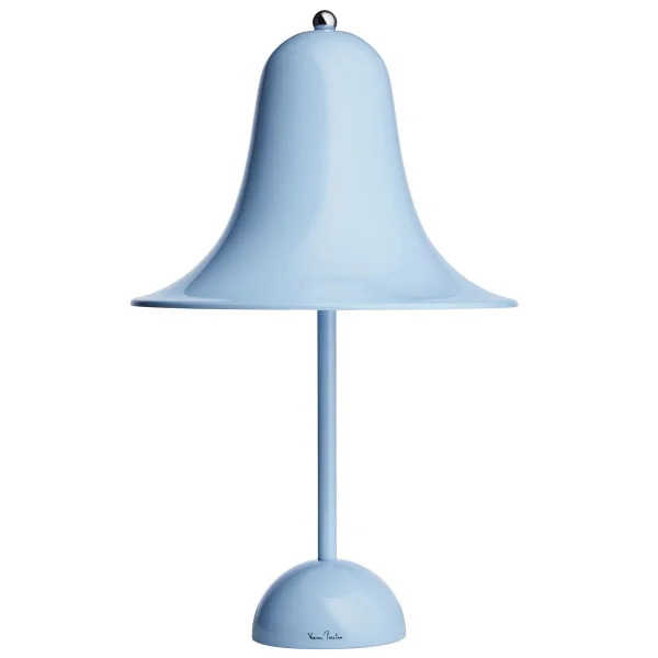 Verpan Lampe de table Pantop Ø23 cm Light blue