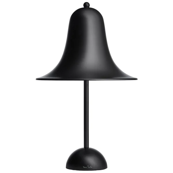 Verpan Lampe de table Pantop Ø23 cm Matt black