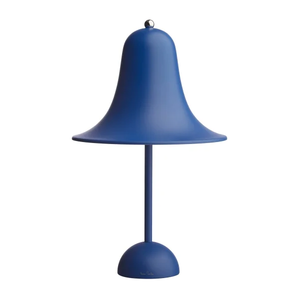 Verpan Lampe de table Pantop Ø23 cm Matt classic blue