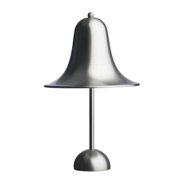 Verpan Lampe de table Pantop Ø23 cm Matt Metallic