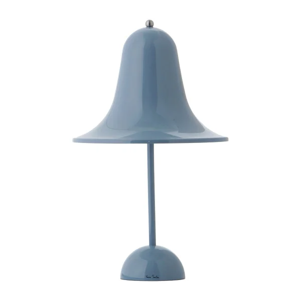 Verpan Lampe de table Pantop portable 30 cm Bleu cendré