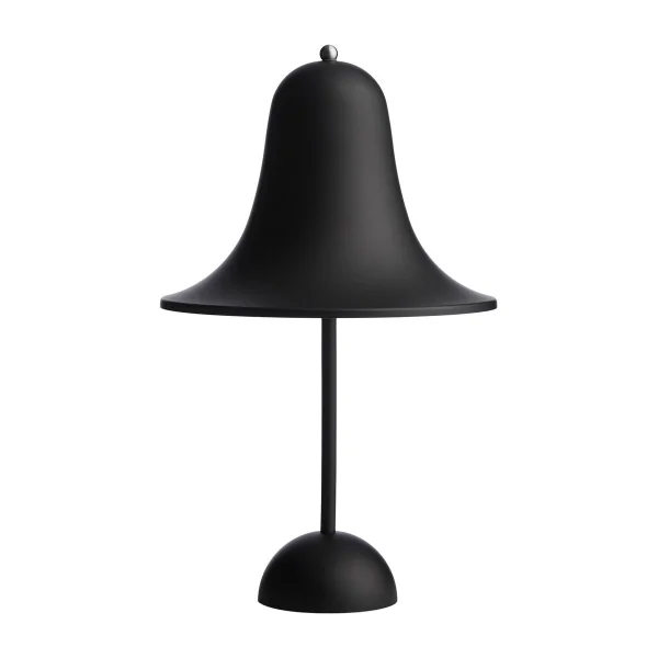 Verpan Lampe de table Pantop portable 30 cm Matt Black