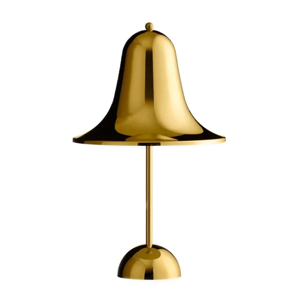 Verpan Lampe de table Pantop portable 30 cm Shiny brass