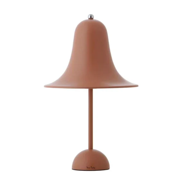 Verpan - Pantop Lampe de Table Ø23 Matt Terracotta