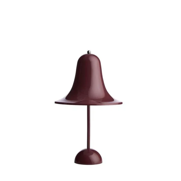Verpan - Pantop Portable Lanmpe de Table Burgundy