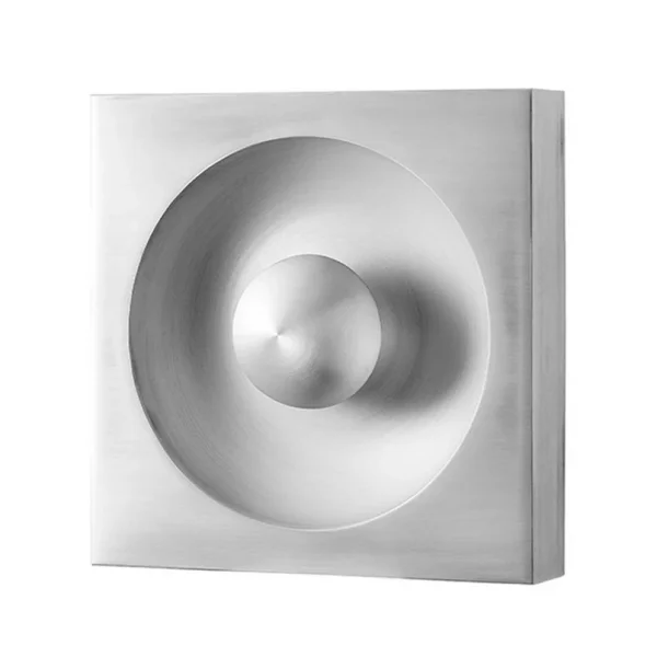 Verpan - Spiegel Applique Murale/Plafonnier Brushed Aluminium