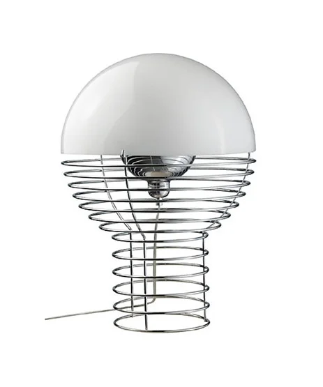 Verpan - Wire Lampe de Table Blanc