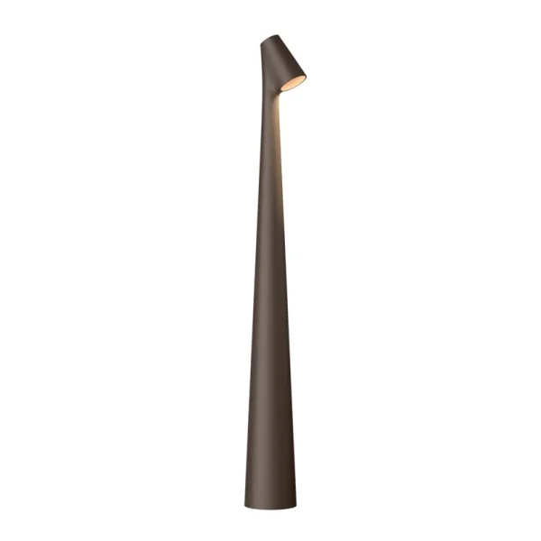 Vibia - Africa Portable, brun foncé, hauteur 45 cm, LED, batterie rechargeable