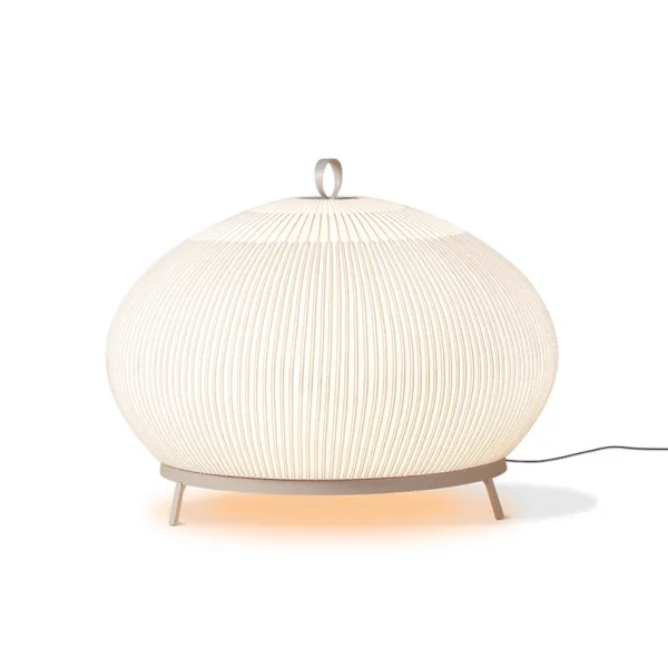 Vibia - lampe sur pied LED Knit 7492 beige hauteur 51 cm 927 Casambi