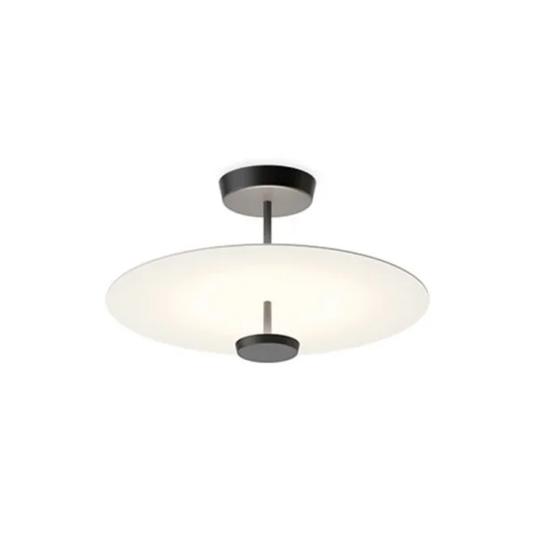 Vibia - Plafonnier LED plat à 2 lampes Ø 55 cm blanc
