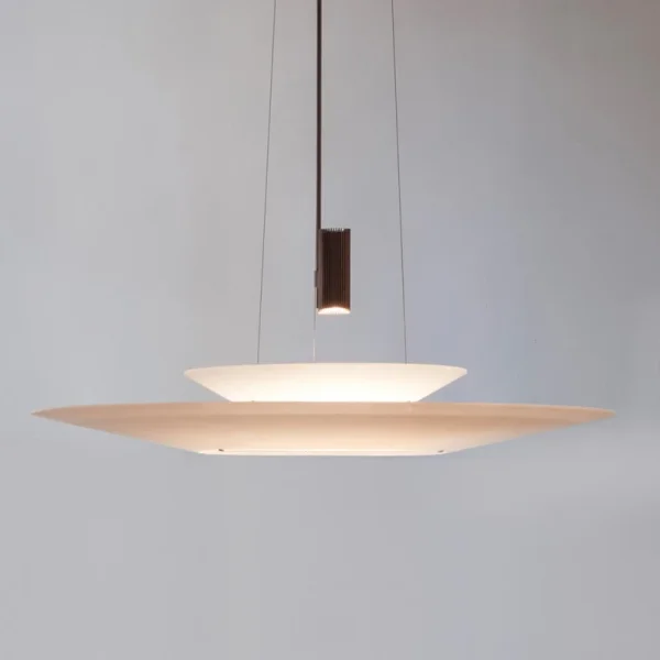 Vibia - Suspension LED Flamingo, cuivre, 70 cm