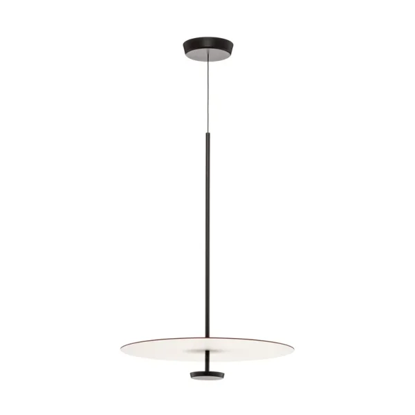 Vibia - Suspension LED Flat à 1 lampe Ø 55 cm terracotta