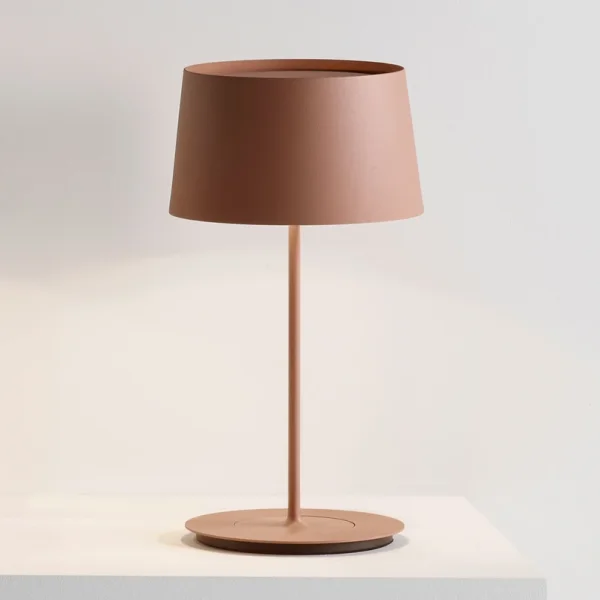 Vibia - Warm 4896 lampe à poser, Ø 22 cm, marron