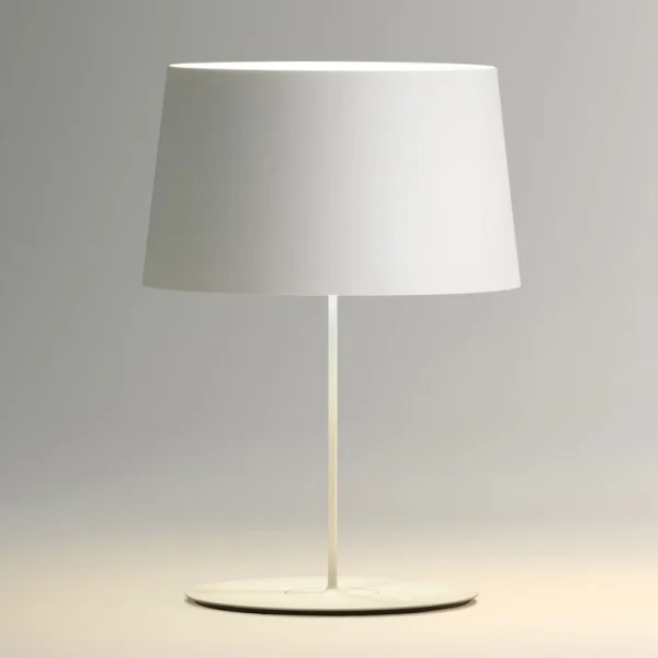Vibia - Warm 4901 lampe à poser, Ø 42 cm, blanc