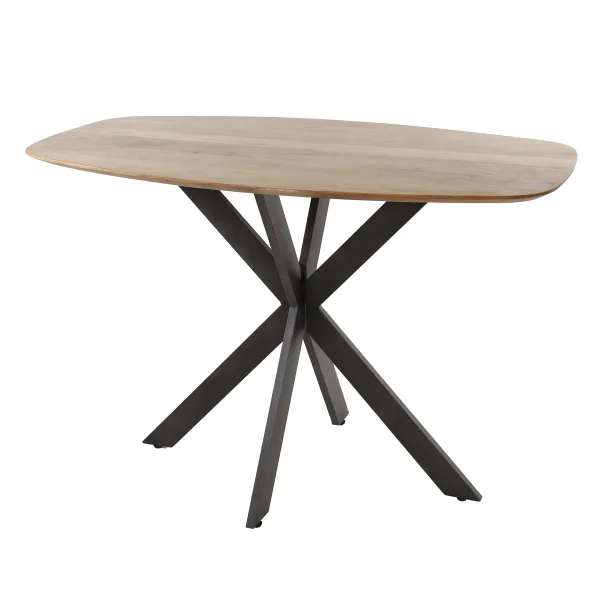 Vico Arhus - table de bar - 140 x 80 x 92 cm - bois d'acacia