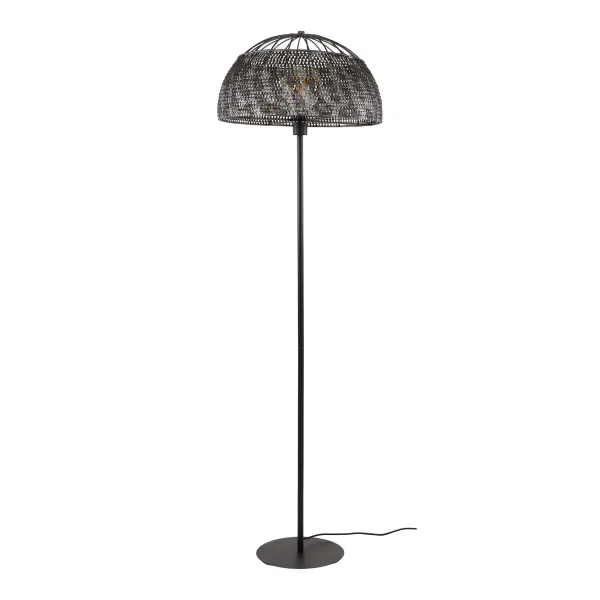 Vico Armor - lampadaire - Ø 50 x 164 cm - noir brun
