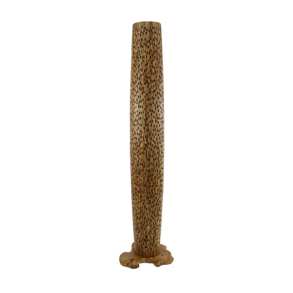 Vico Bars - lampadaire - Ø 40 x 184 cm - brun clair