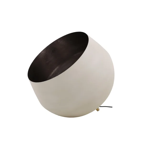Vico Basket XL - lampe à poser - Ø 50 x 46 cm - gris