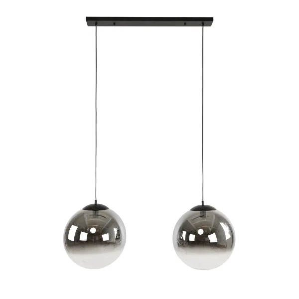 Vico Bubble Shaded XL - lampe suspendue - 110 x 40 x 150 cm - noir
