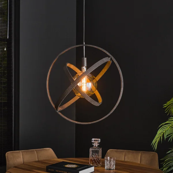 Vico Cosmos - lampe suspendue - Ø 55 x 150 cm - noir articulé