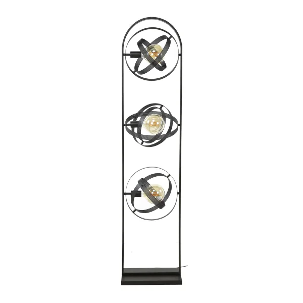 Vico Cosmos Mesh - lampadaire - 160 cm - artic noir
