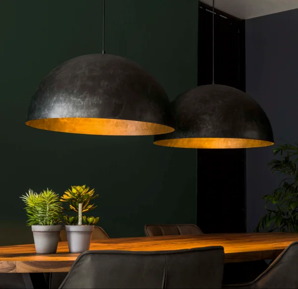 Vico Dome - lampe suspendue - 142 x 60 x 150 cm - anthracite