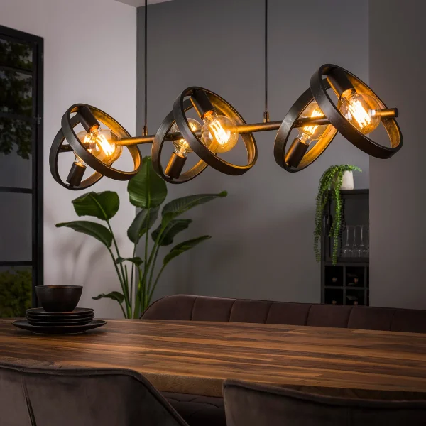 Vico Hover - lampe suspendue - 42 x 120 x 150 cm - anthracite