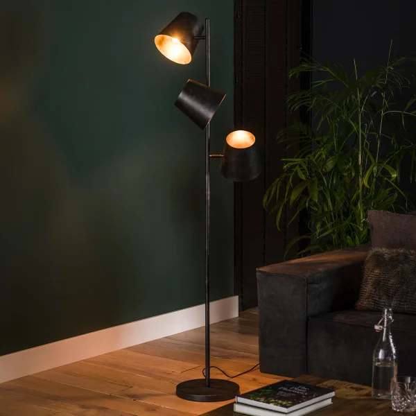 Vico Kinetic - Lampadaire - Ø 40 x 167 cm - anthracite