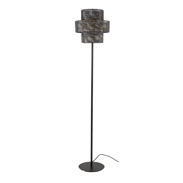 Vico Lantern - lampadaire - 165 cm - noir brun