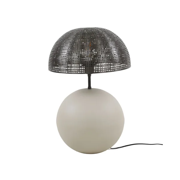 Vico Sphere - lampe à poser - Ø 36 x 57 cm - gris