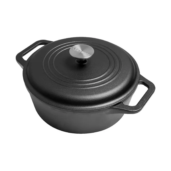 Victoria Marmite en fonte Victoria pré-assaisonnée 6,6 L