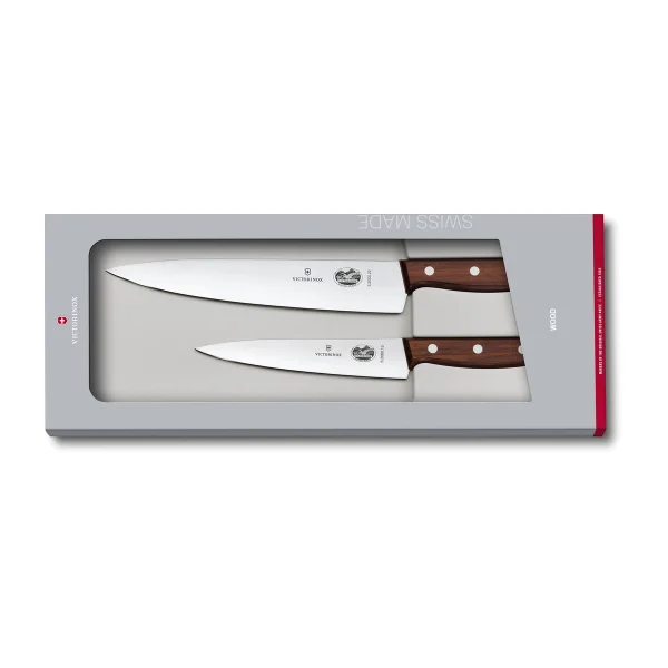 Victorinox Set de couteaux de cuisine Wood Acier inoxydable-érable