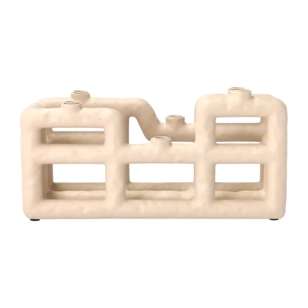 Villa Collection Bougeoir Lyng 6 bougies Sable