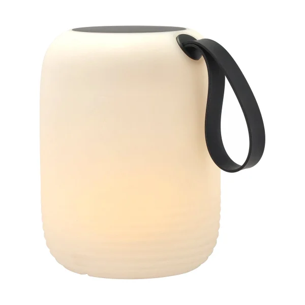 Villa Collection Lampe lounge solaire Hav Ø21 cm Blanc-noir