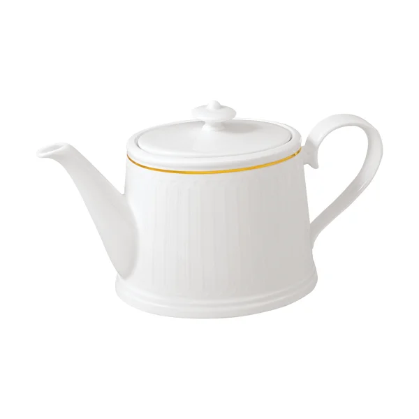 Villeroy & Boch Théière Château Septfontaines 1,2 l Blanc-or