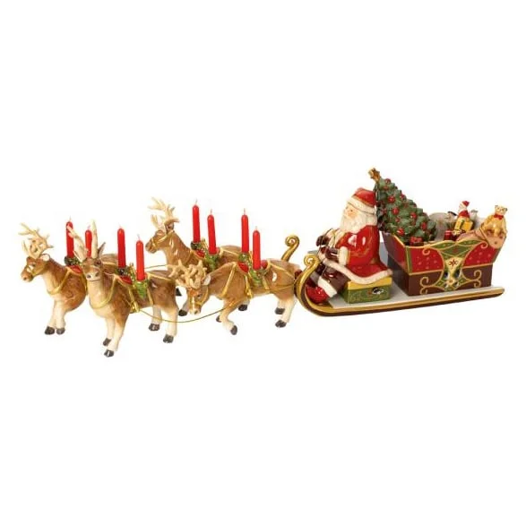 Villeroy & Boch Traineau du Père Noël Villeroy & Boch 70cm