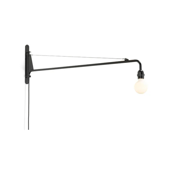 Vitra - Petite Potence Applique Murale Noir