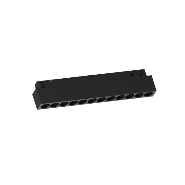 VK Lighting Eiva - système de rail magnétique - barre de rail - 22,2 x 2,15 x 4,7 cm - 12W LED inclus - Dimmable DALI - noir