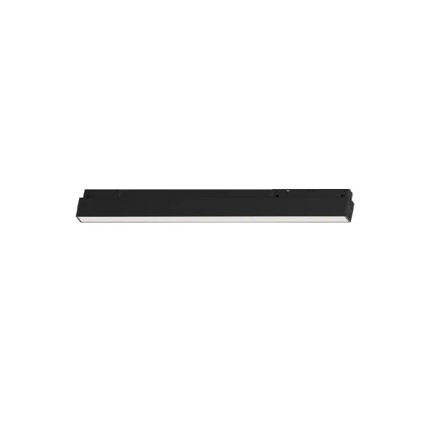 VK Lighting Eiva - système de rail magnétique - barre de rail - 45 x 2,15 x 4,7 cm - 12W LED inclus - Dimmable DALI - noir