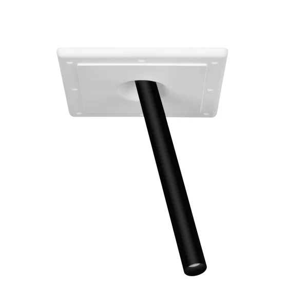 VK Lighting Gypsum - spot encastré - 20 x 20 x 38 cm - 2W LED inclus - noir