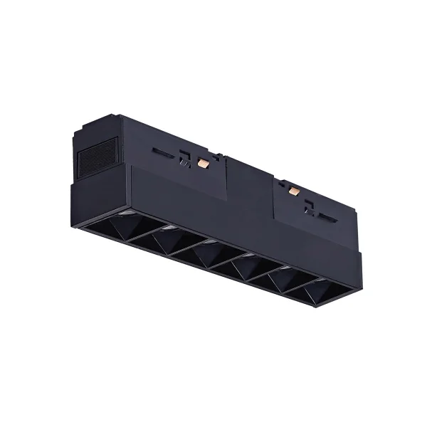 VK Lighting Kona - système de rail magnétique - barre de rail - 11,2 x 2 x 5,3 cm - 9W LED inclus - DALI dimmable - noir