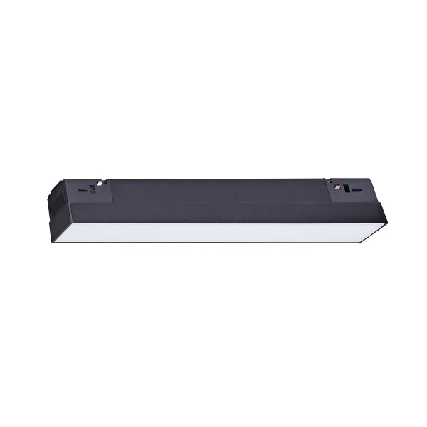 VK Lighting Kona - système de rail magnétique - barre lumineuse - 30 x 2 x 5,3 cm - 9W Led inclus - DALI dimmable - noir