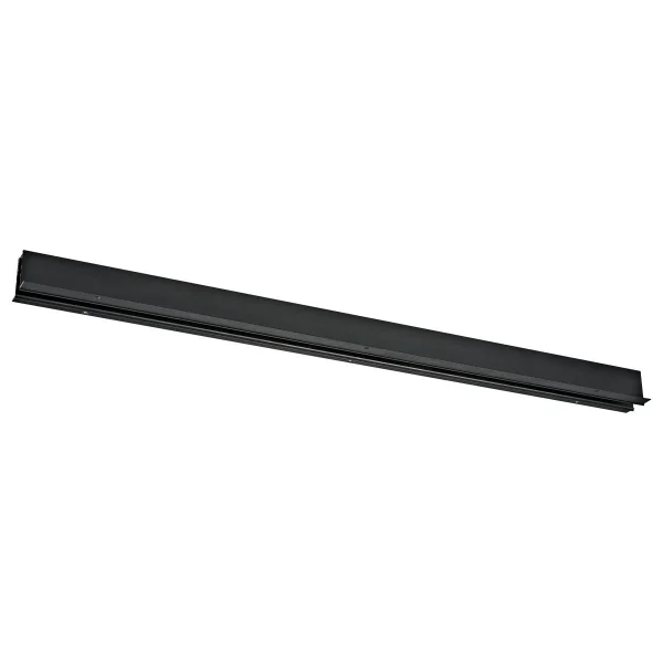 VK Lighting Kona - Système de rail magnétique - Profilé encastrable de 2m - 2,8 x 6 cm - Dimmable - Noir