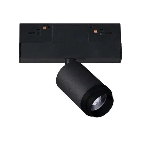 VK Lighting Kona - système de rail magnétique - spot sur rail avec fonction zoom - 13,9 x 4,5 x 12,7 cm - 5W LED inclus - 1-10V dimmable - noir