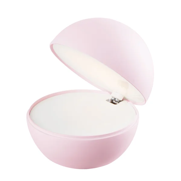 VK lighting Poke - lampe à poser - Ø 12 x 10,8 cm - 2,2W led inclus - rose poudré