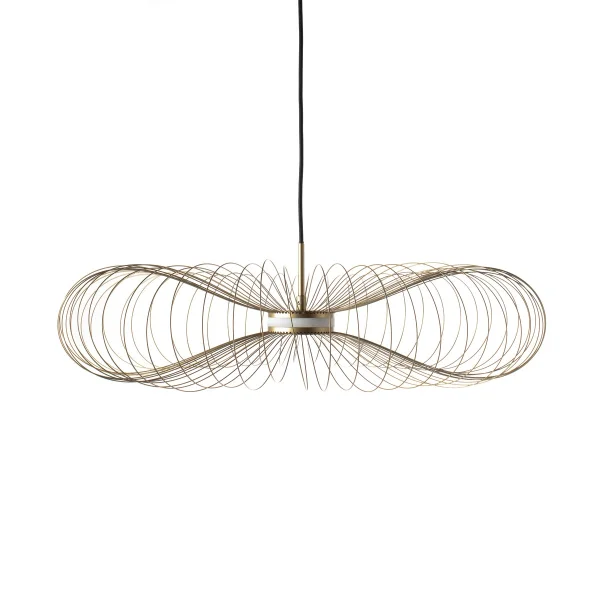 VK Lighting Synnefo - lampe suspendue - Ø 74 x 146,5 cm - 8W LED inclus - or