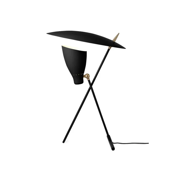 Warm Nordic Lampe de table Silhouette black noir