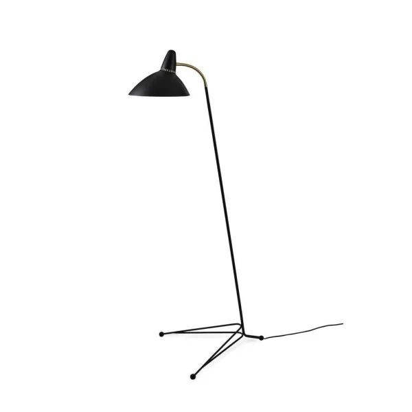 Warm Nordic - Lightsome Lampadaire Black Noir